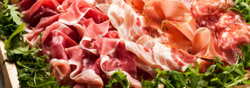 Jambons et roulades