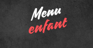 Le menu enfant 