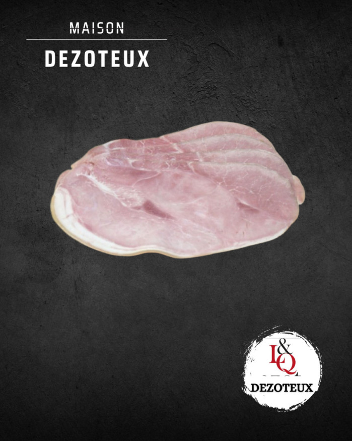 tranche de jambon blanc