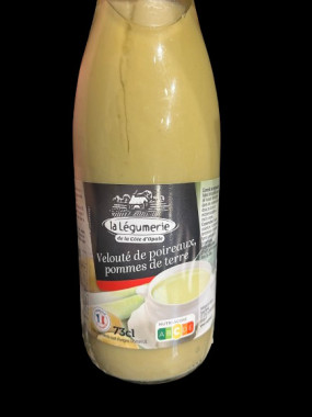Soupe de poireaux, pommes de terre 