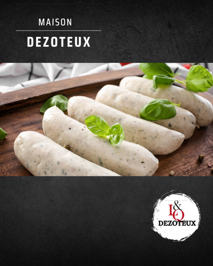 Boudin blanc foie gras 