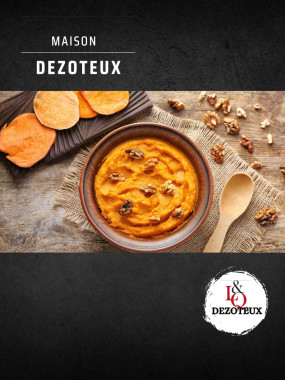 Purée patate douce 