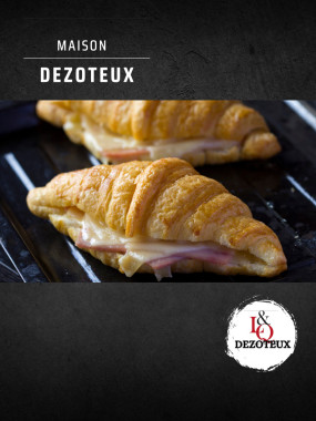 Croissant au jambon 