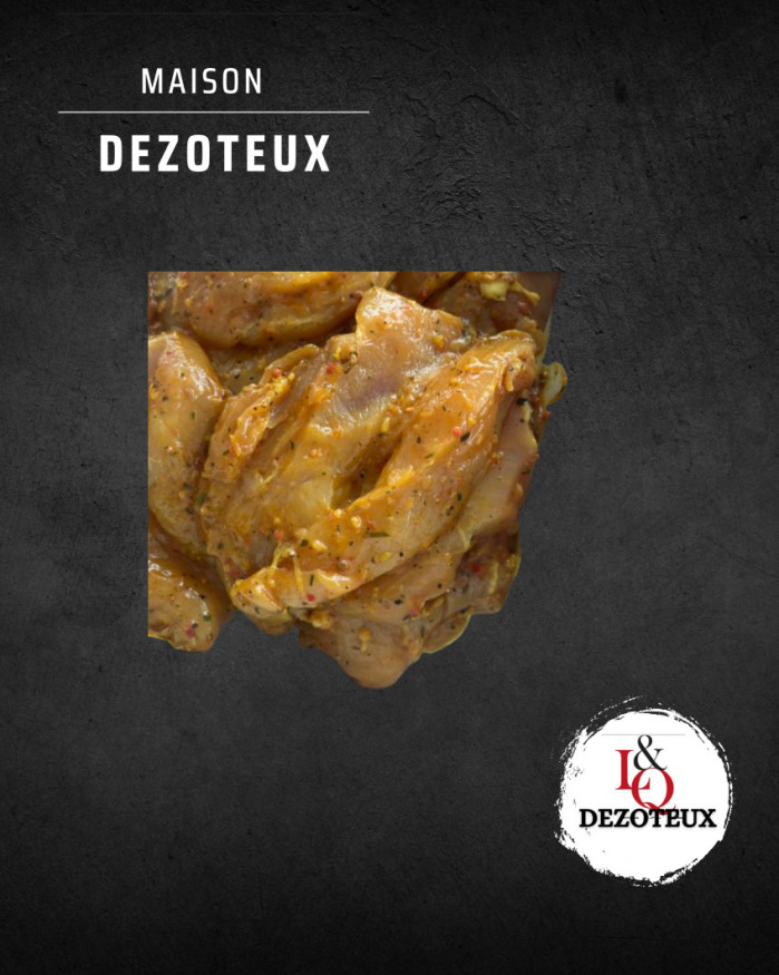 Steak de poulet à l'indienne 