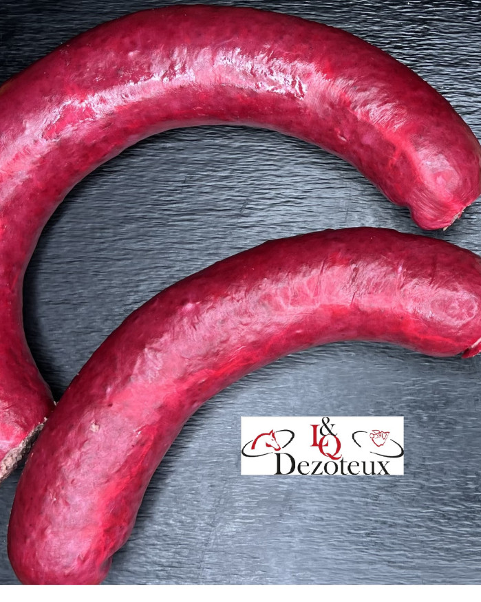 saucisson de cheval pimenté 