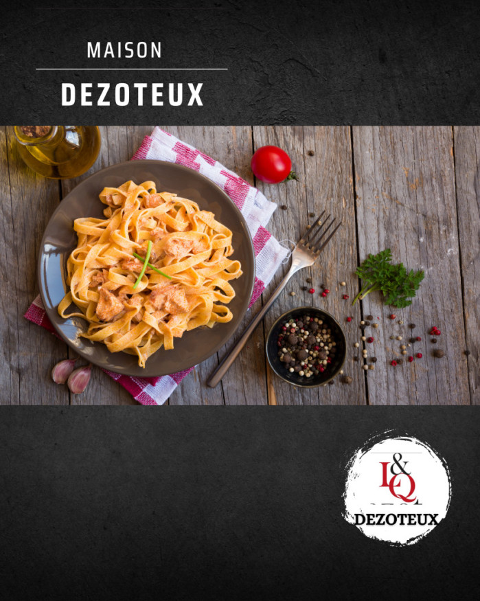 tagliatelles aux deux saumons 