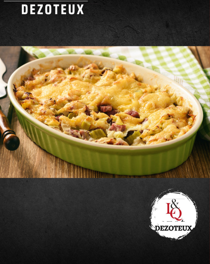 Poireaux jambon 