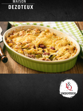Poireaux jambon 