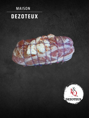Rôti de dinde  au chèvre- miel