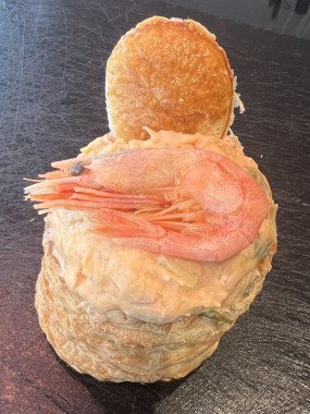 Bouchée au saumon