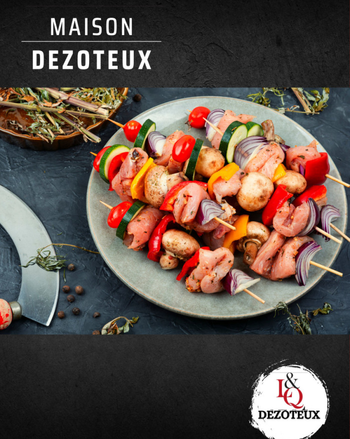 Brochette de dinde 
