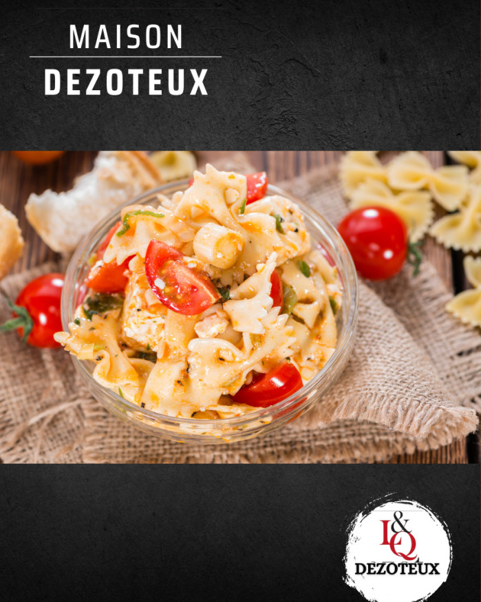 Farfalles au poulet 