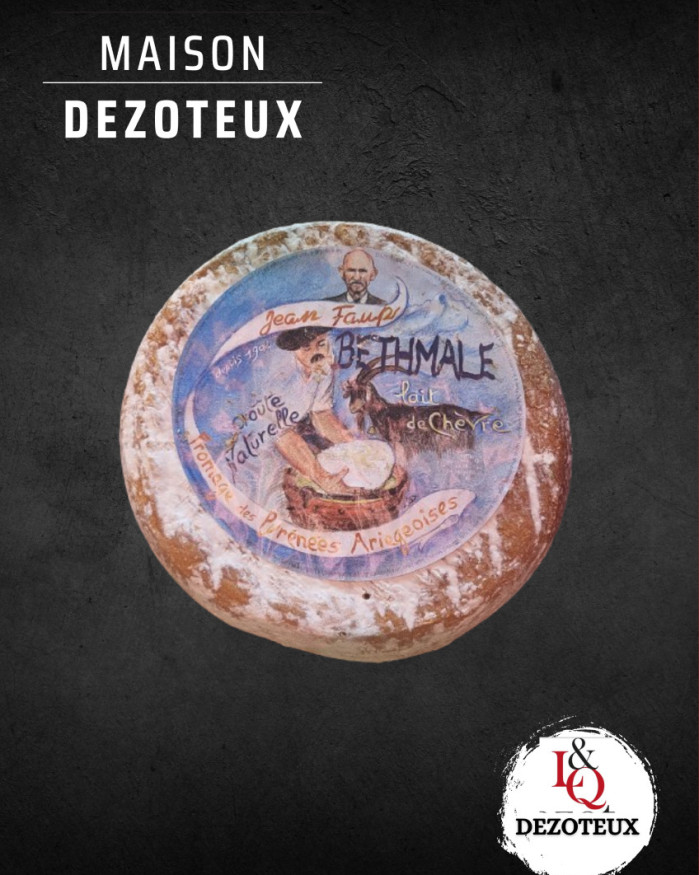 Bethmale au lait de chèvre cru 