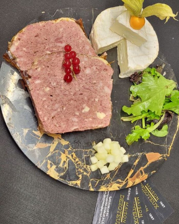 paté pommes camembert