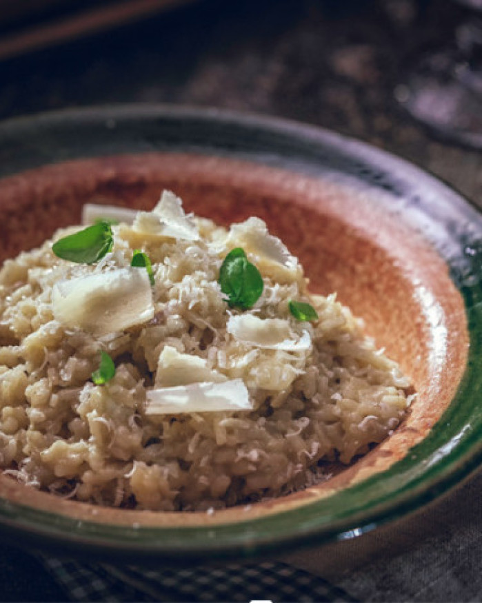 Risotto au parmesan
