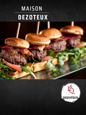 Plateau de 12 mini burgers