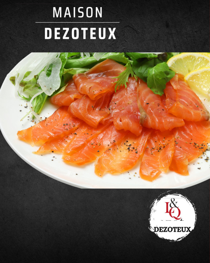 Assiette autour du saumon 