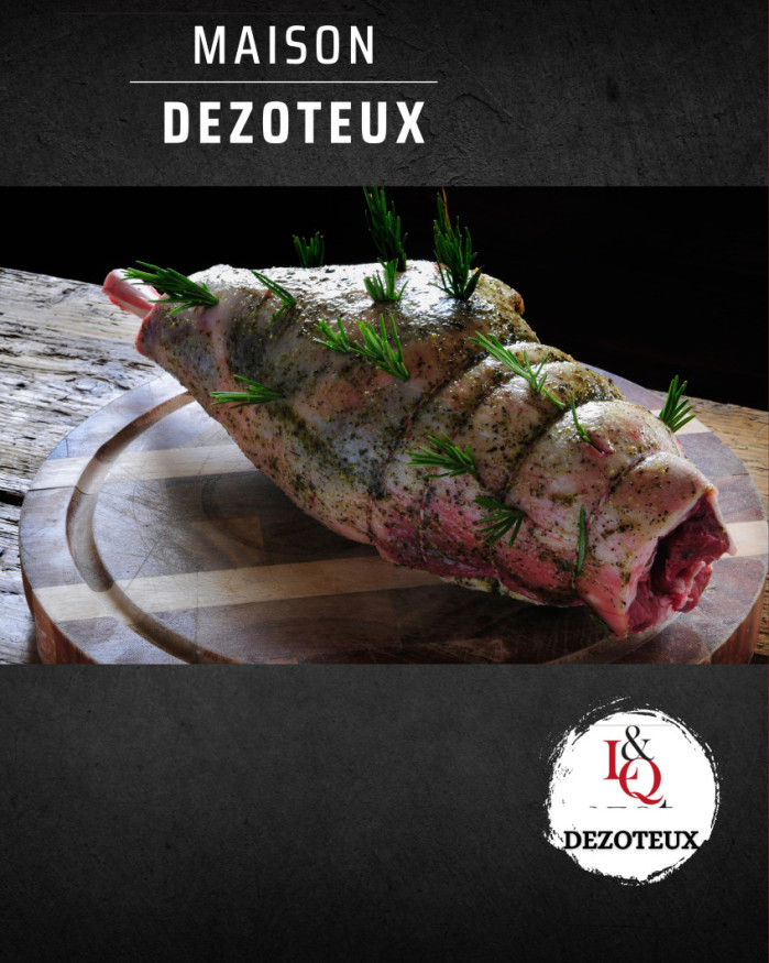 Gigot d'agneau au beurre maître d'hotel