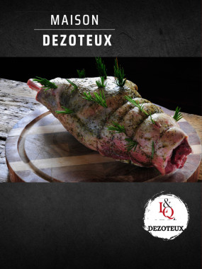 Gigot d'agneau au beurre maître d'hotel