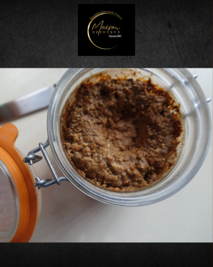 Mini terrine de foie gras et girolles 