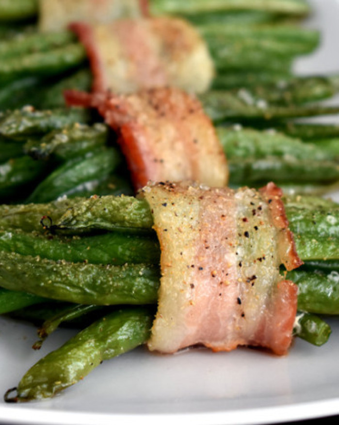 fagot haricots verts lardés