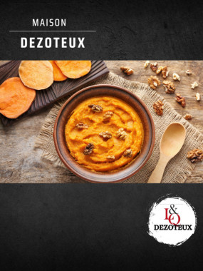 purée de patate douce