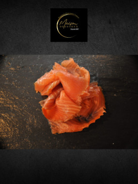 Tartare de saumon mi-cuit