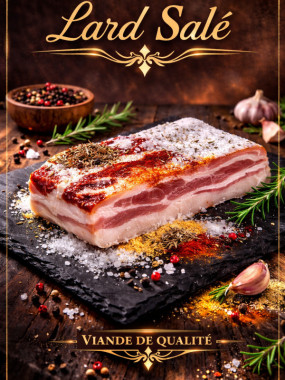 Lard salé 