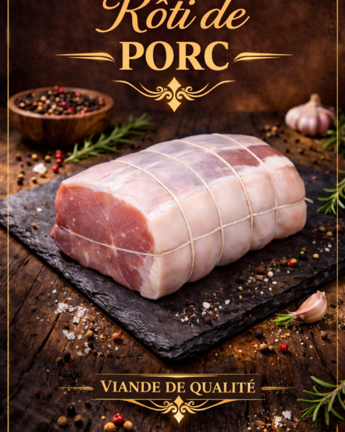 Rôti de porc 