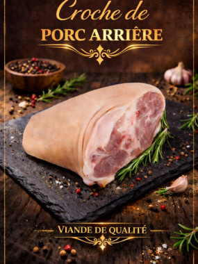 Croche de porc arrière 
