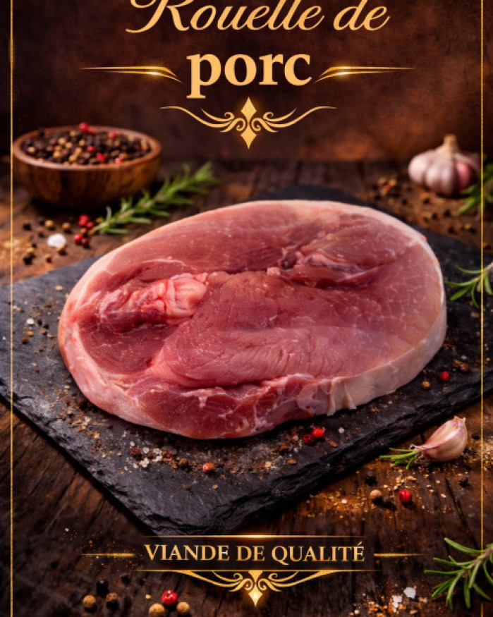 Rouelle de porc jambon