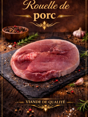 Rouelle de porc jambon