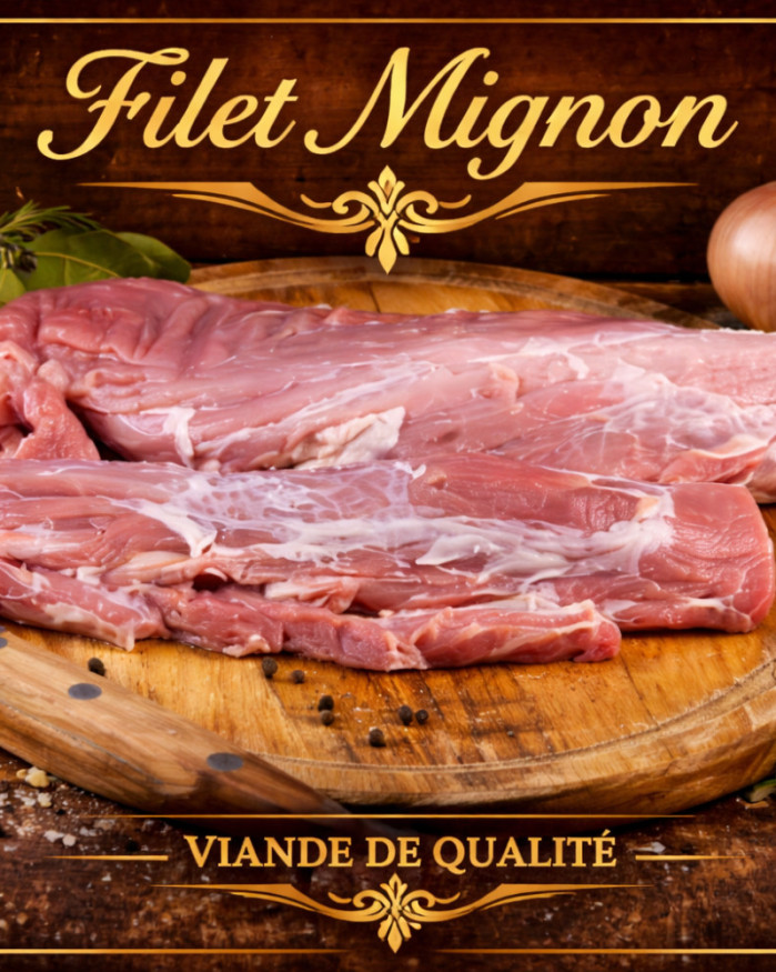 Filet mignon de porc 