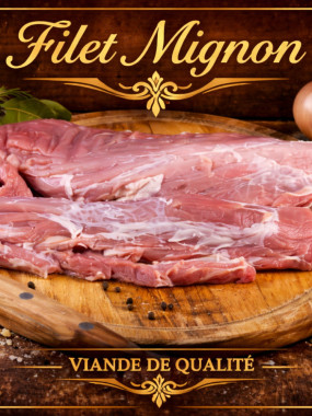 Filet mignon de porc 
