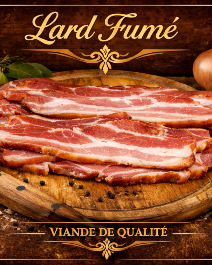 Lard fumé 
