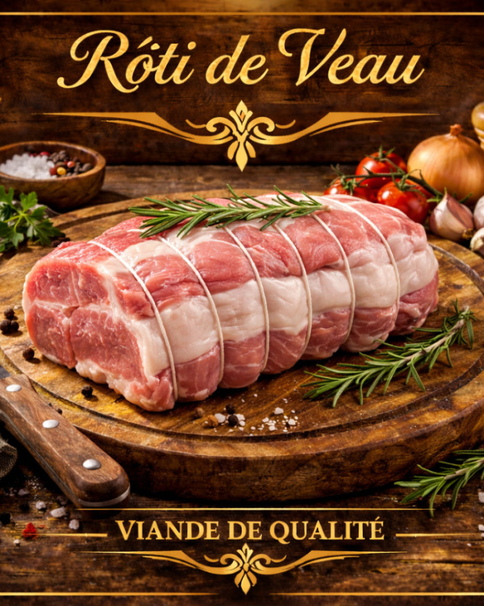 Roti de veau