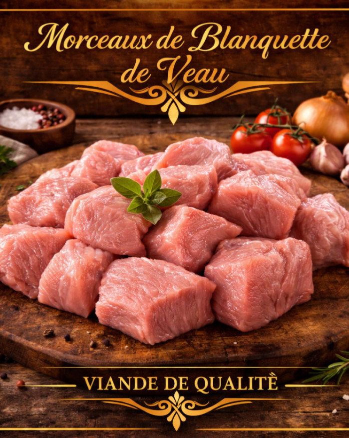 Morceaux de blanquette de veau 