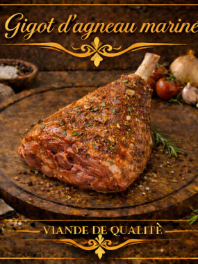 Gigot mariné 
