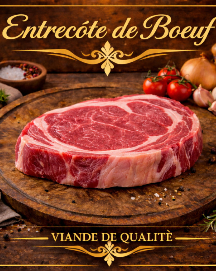 Entrecôte de boeuf 