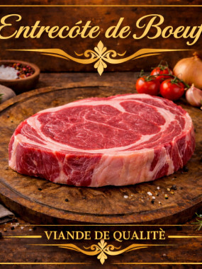 Entrecôte de boeuf 
