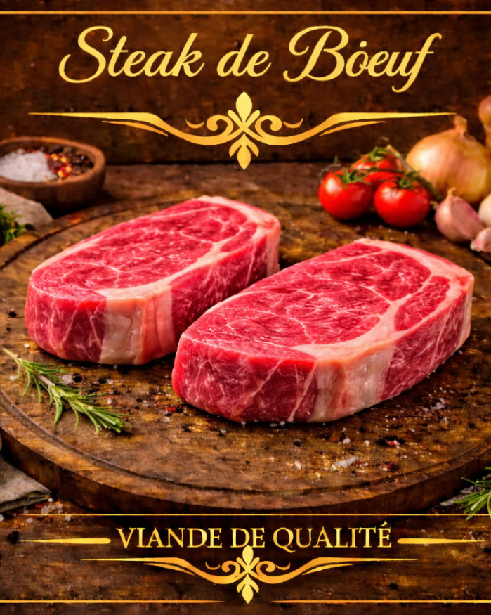 Steak de bœuf 