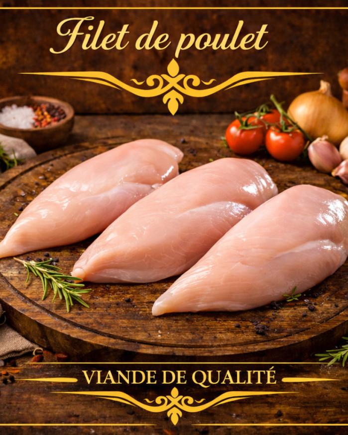 Filet de poulet 