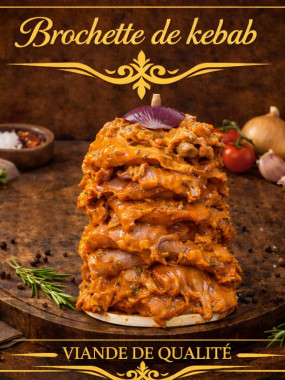 Brochette de kebab 