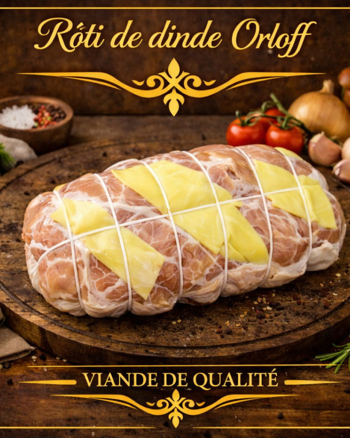Rôti de dinde Orloff