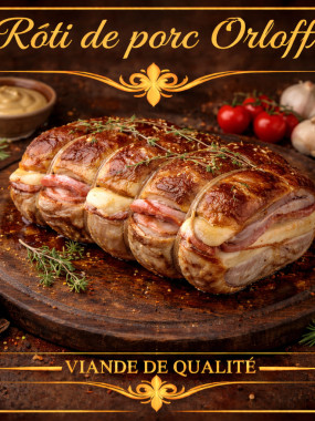 Rôti de porc orloff 