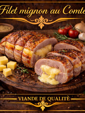 Filet mignon comté 