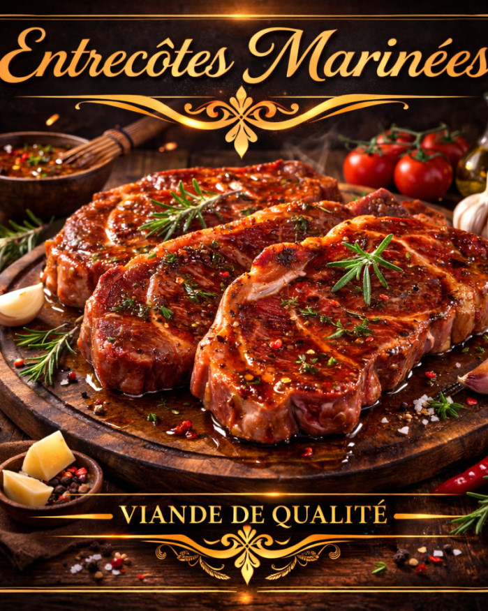 Entrecote Marinée