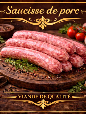 Saucisse de porc