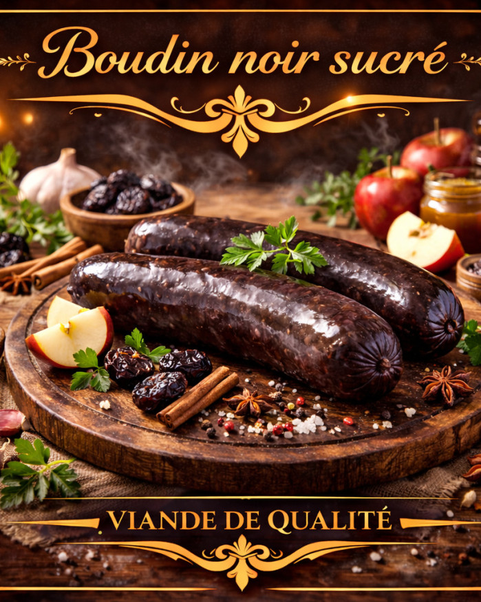 Boudin noir sucré 