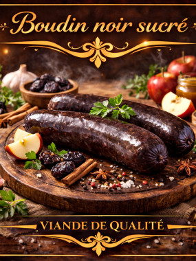 Boudin noir sucré 